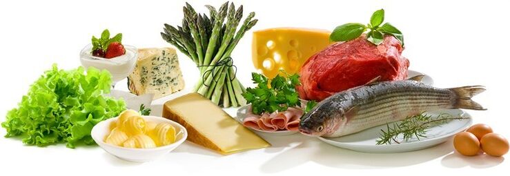 alimentos proteicos para unha dieta baixa en carbohidratos